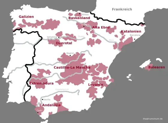 Spanische Rotweine: Sorten, Regionen & der perfekte Wein